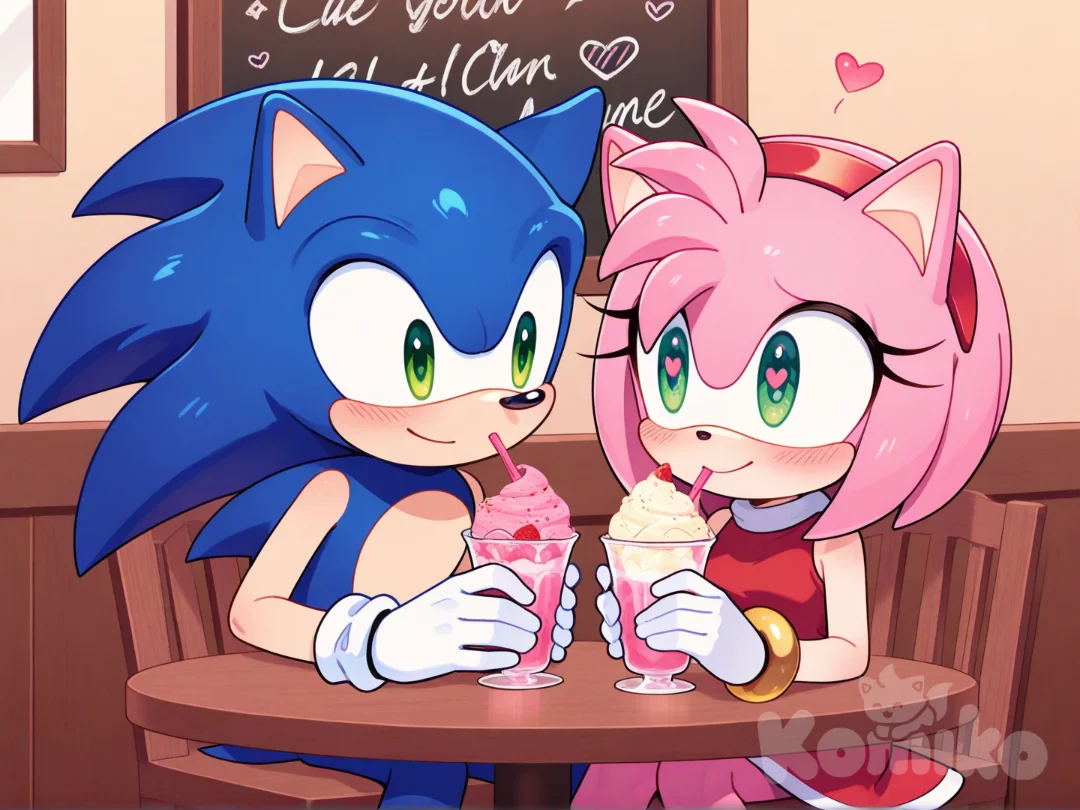Sonic and Amy