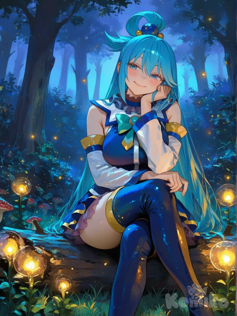 Aqua, forest
