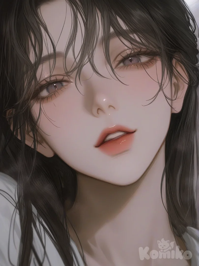 Beautiful home-dwelling girl