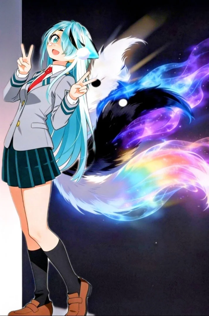 True Form : 3 Tail Kitsune 