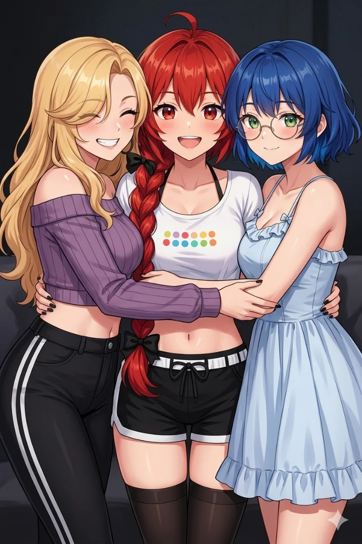 Besties 💛 ♥️ 💙