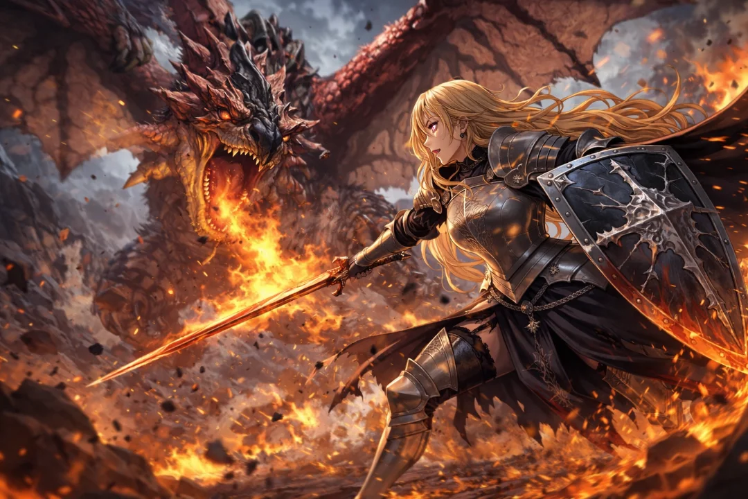 Battle with "The king of the skies" Rathalos 