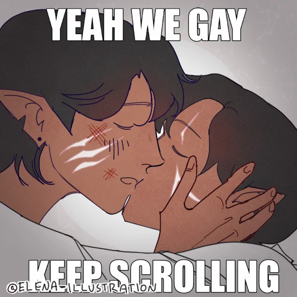 not gay lesbian there both trans females