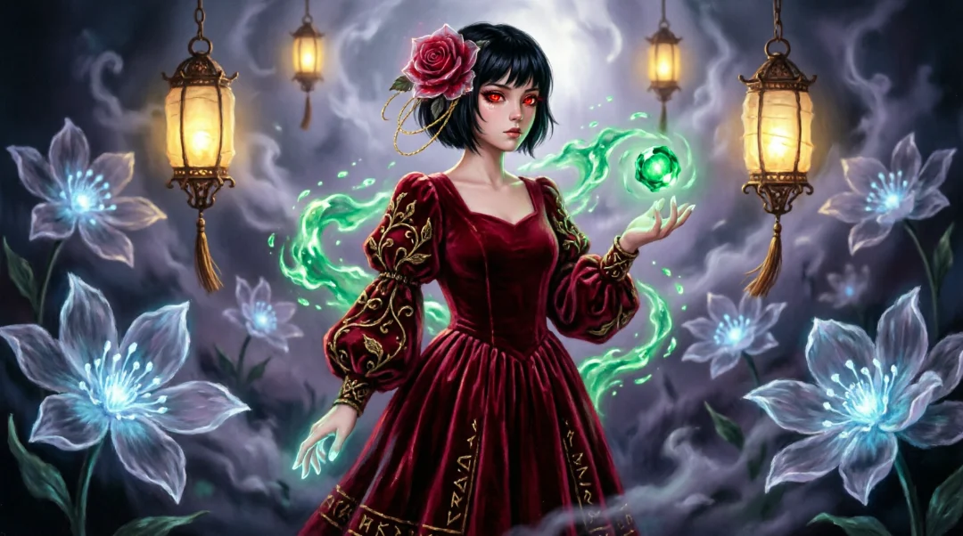 Rose Witch's Midnight Magic 🌹✨