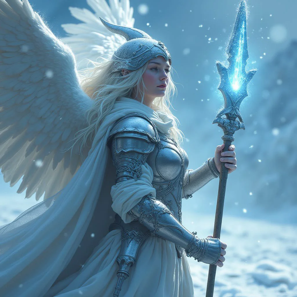 Frosty Winged Valkyrie ❄️🪽