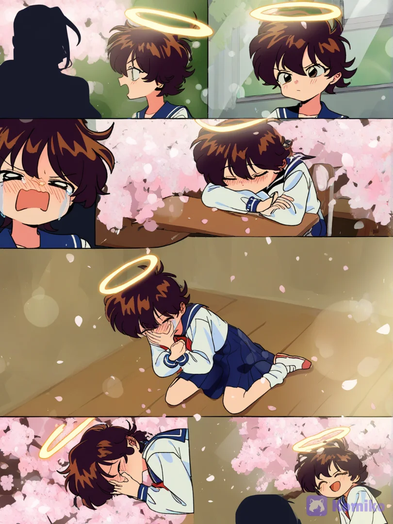 i wake up. i cry. i smile. i do it again. every day the same, but somehow—i'm still here. maybe that's enough. maybe that's the miracle(´ . .̫ . `)