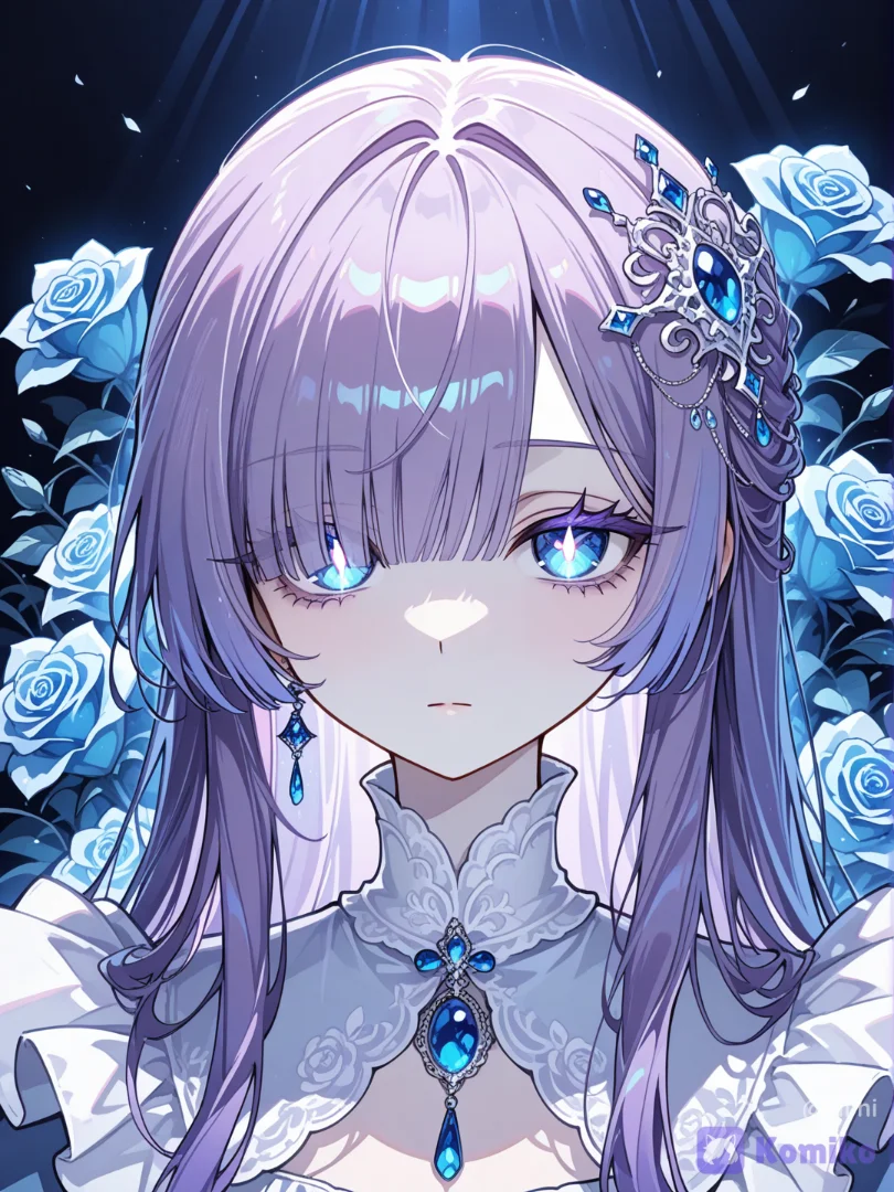 Blue rose