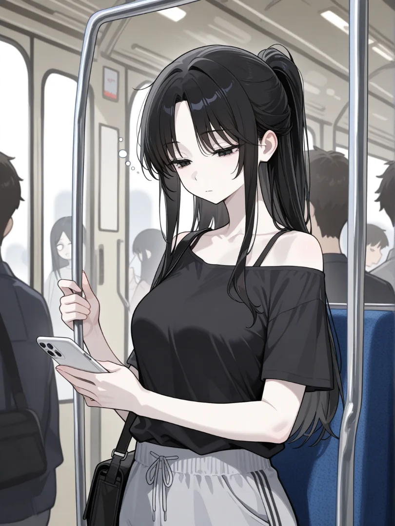 On my way to work