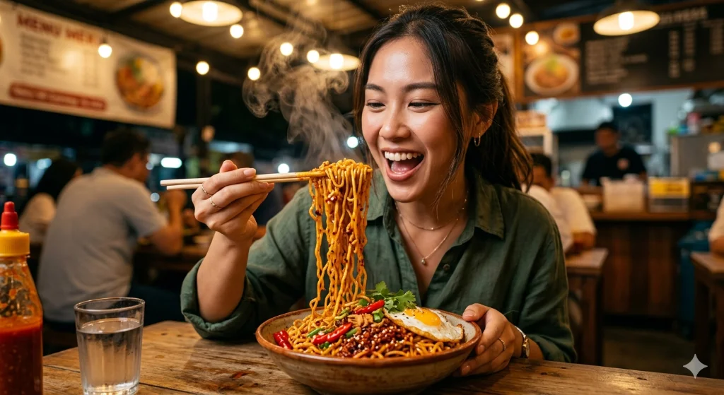 Gadis Muda Ekspresif AI Song generator
