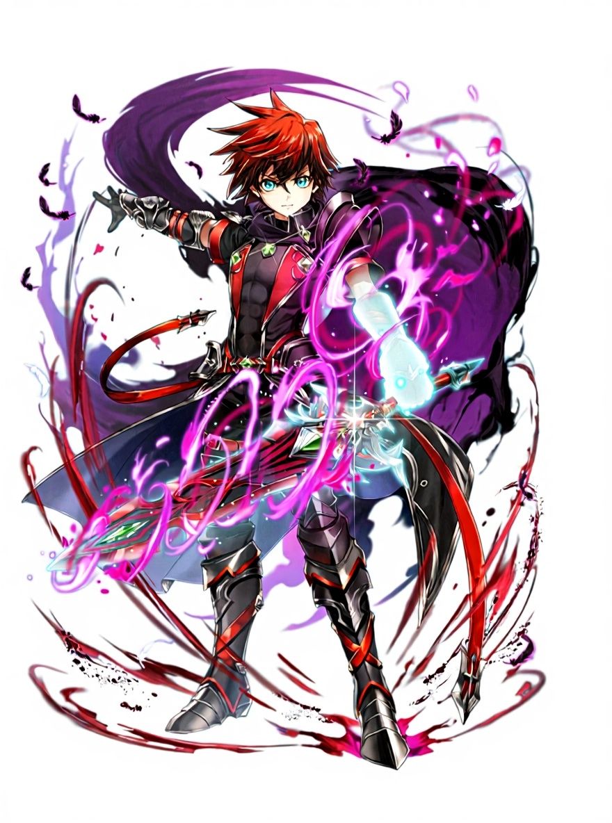 My OC Protagonist (Shironeko Project) / Red-hair (7th Anniversary Ver.)