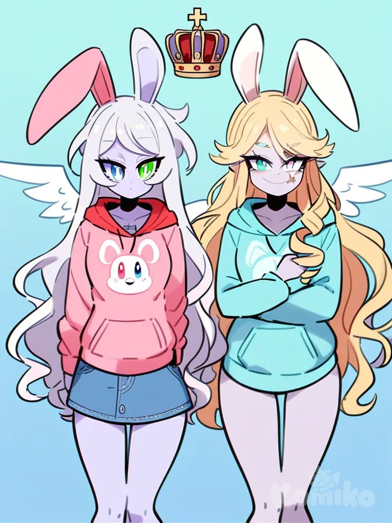 My OC Willow and Hannah