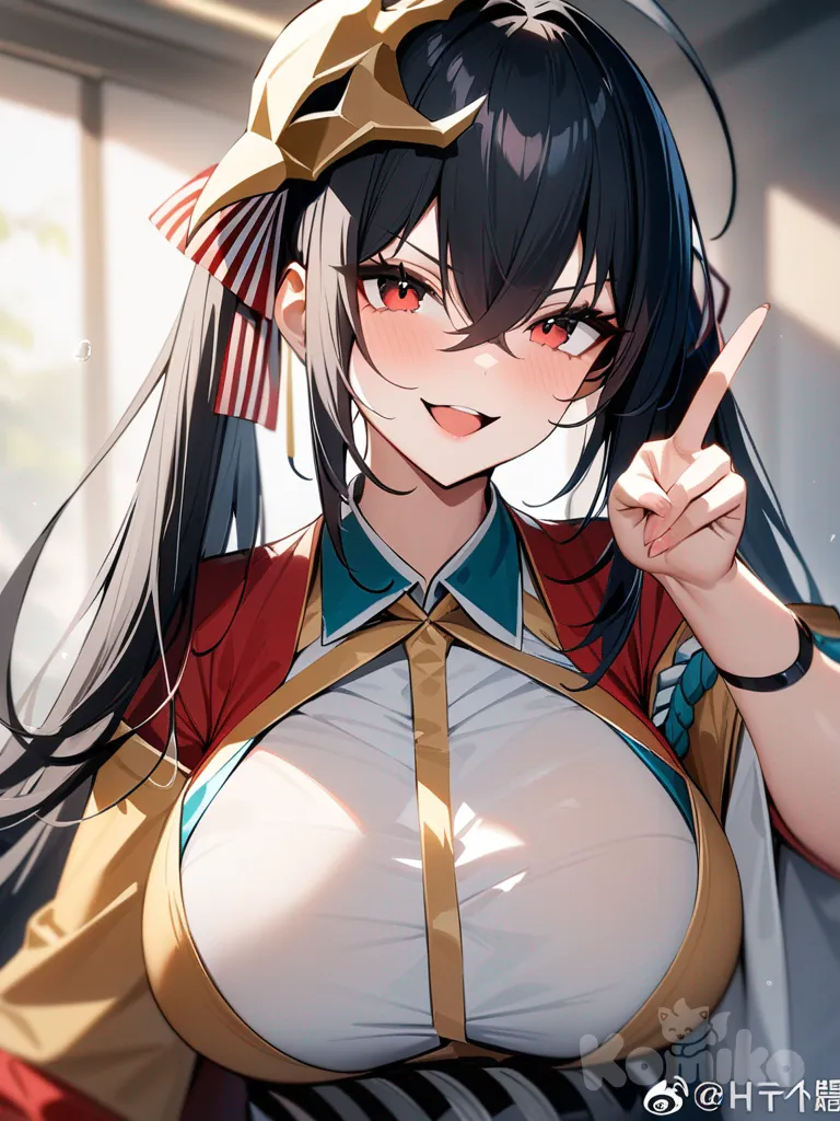 v sign, Taihou (Azur Lane)