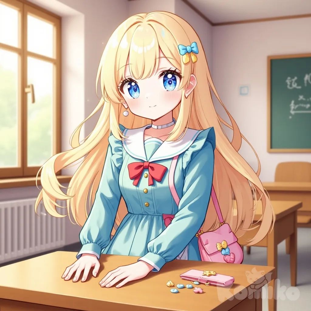 go to school with me!