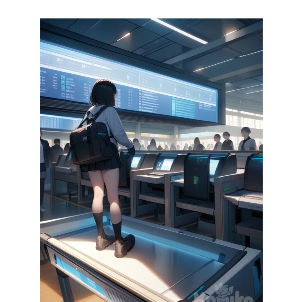 Connect-City, 2045: Super-connected metropolis, centrally controlled.