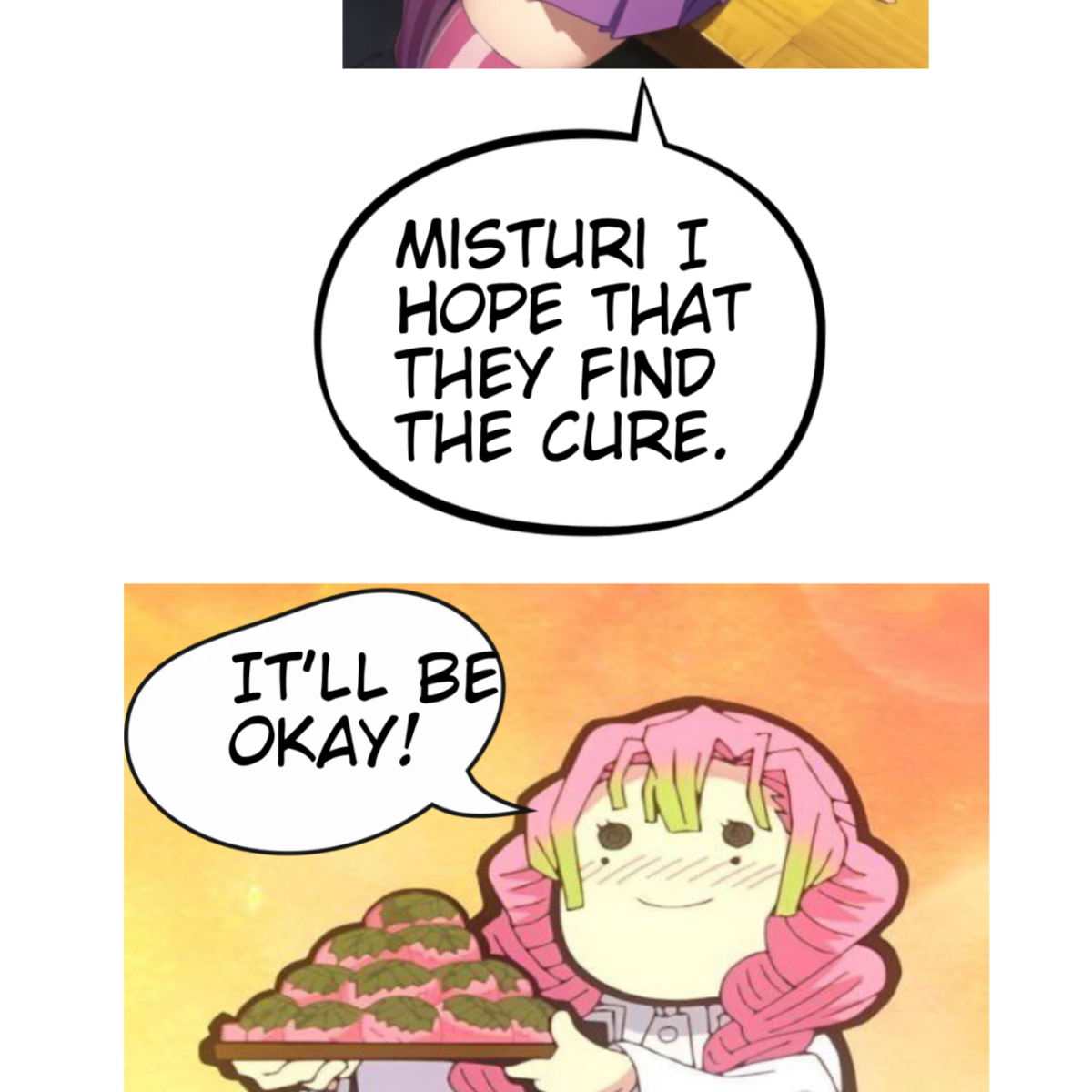 Luna feels worried and chats with mitsuri