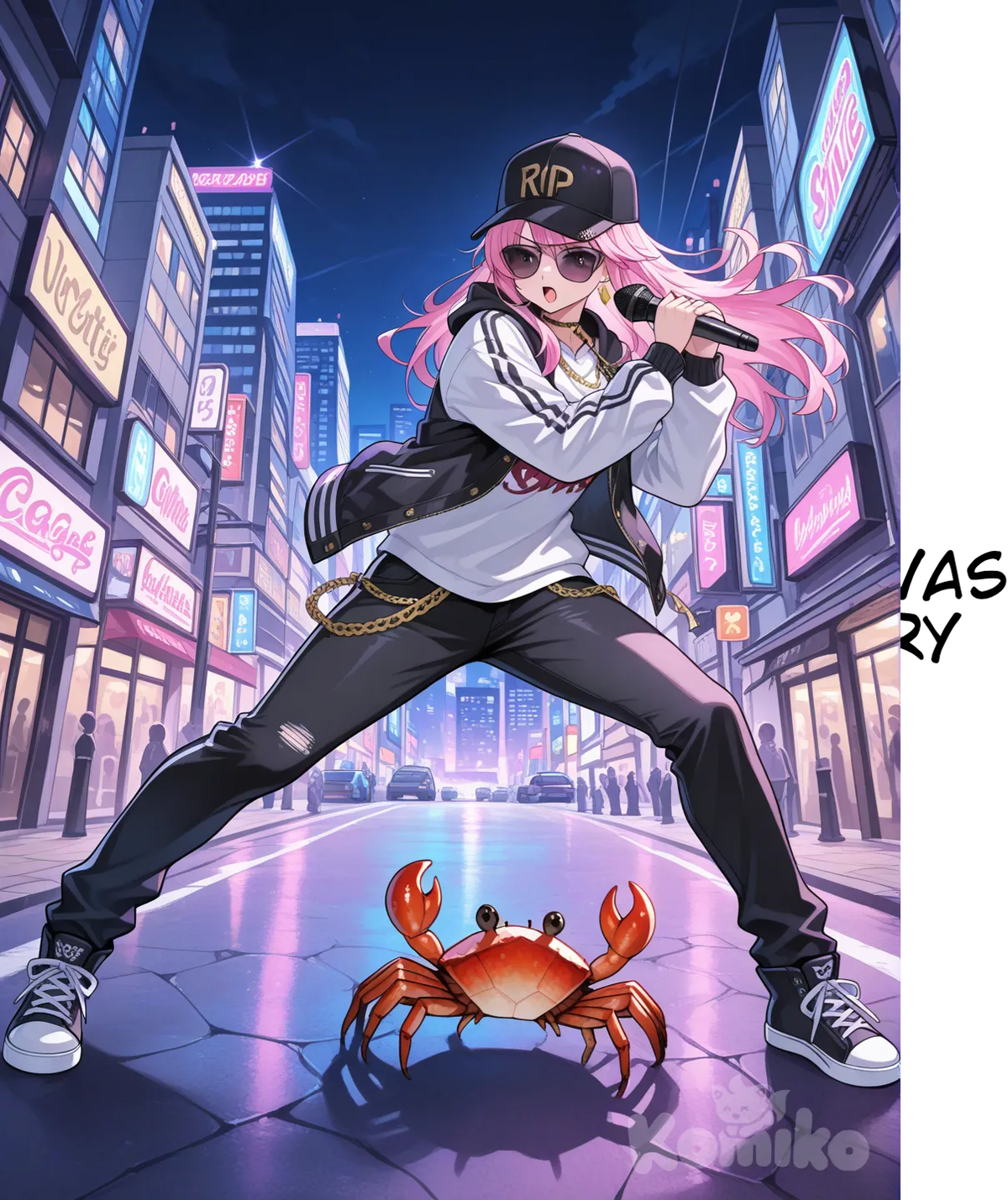 Crab rap music