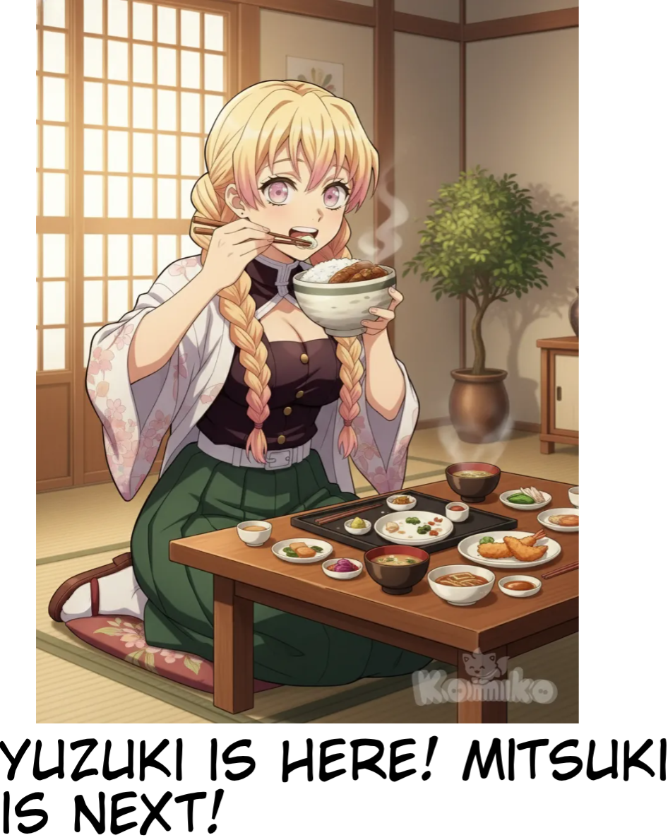 Yuzuki is here!