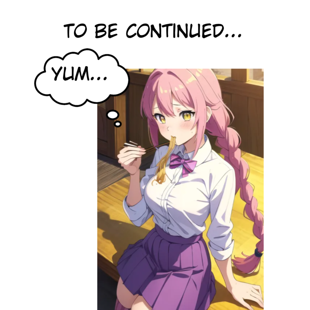Luna feels worried and chats with mitsuri