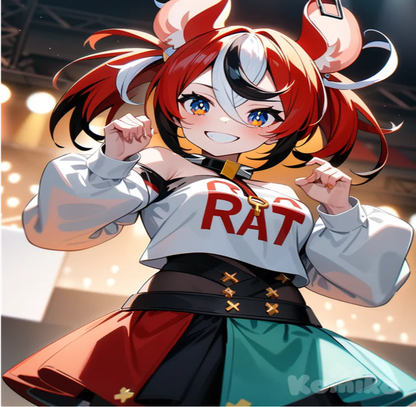 Hakos Baelz, smile, stage