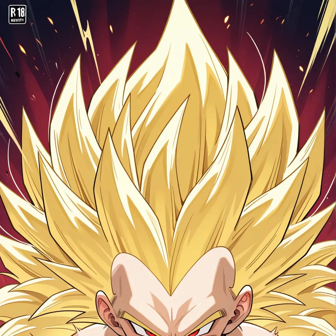vegeta, super saiyajin tres