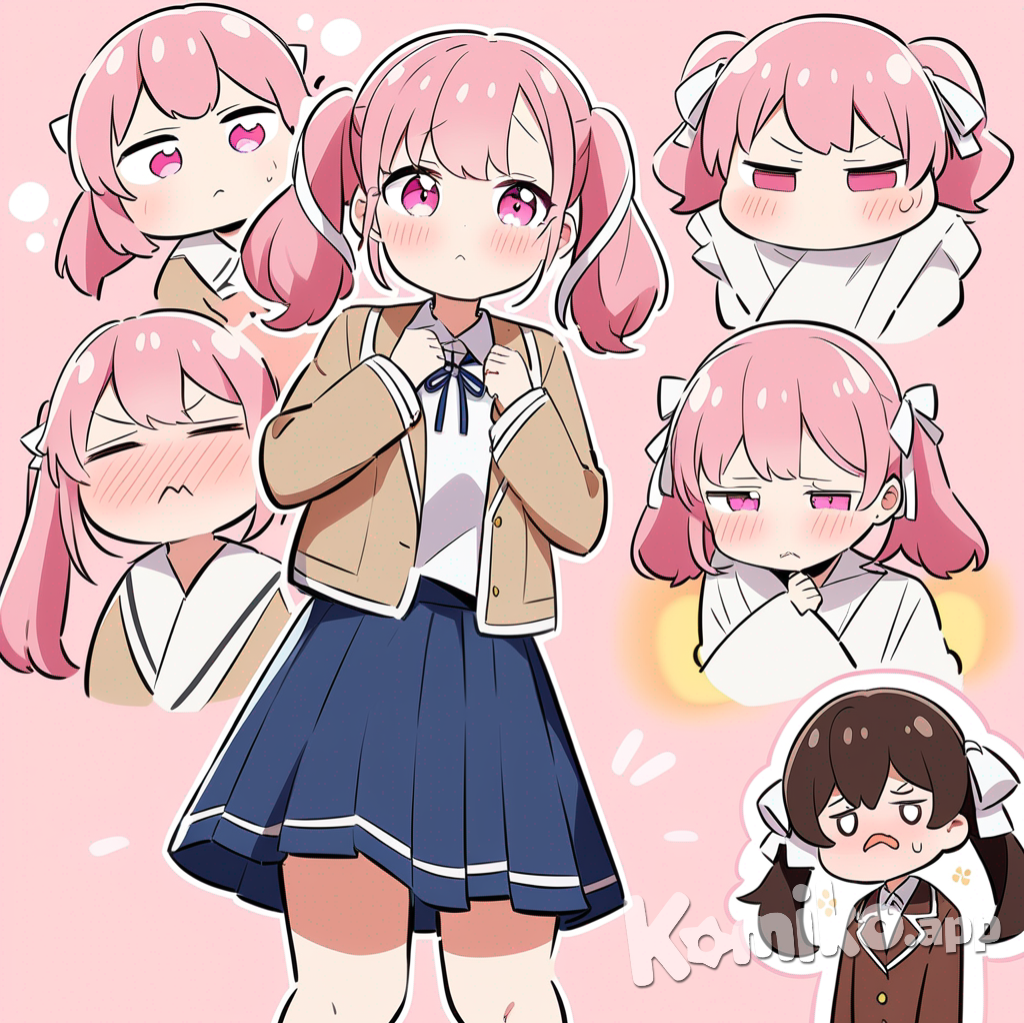 A cute girl OC MUMUKO
