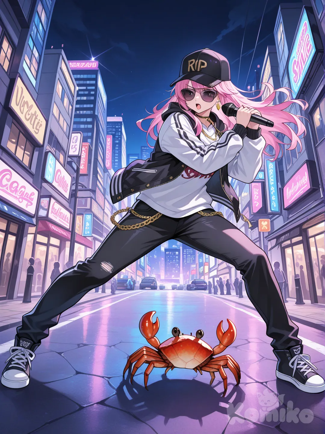 Crab rap music