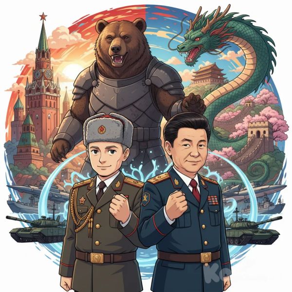 Владимир Путин и Си Цзиньпин