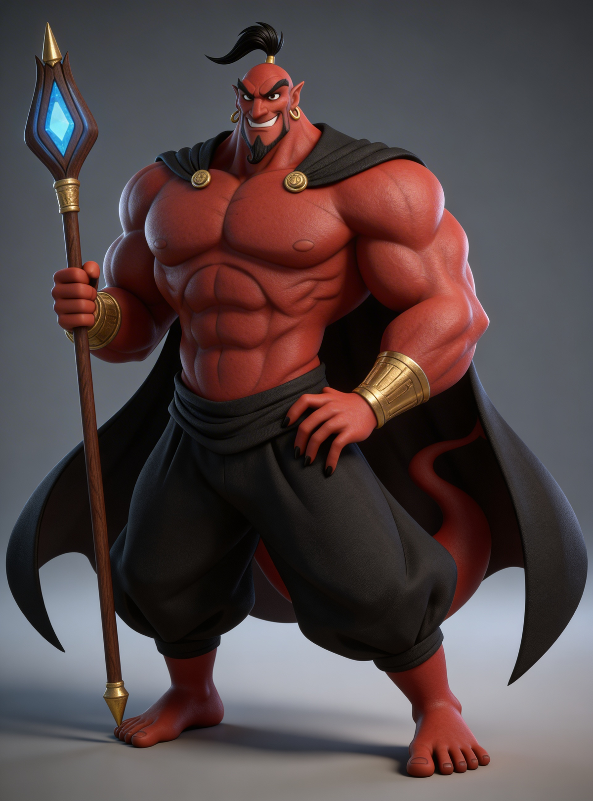 3D Jafar isn't real. He can't hurt you-