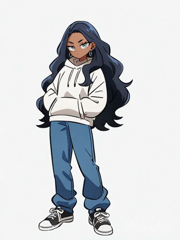 My OC Luna akaguro