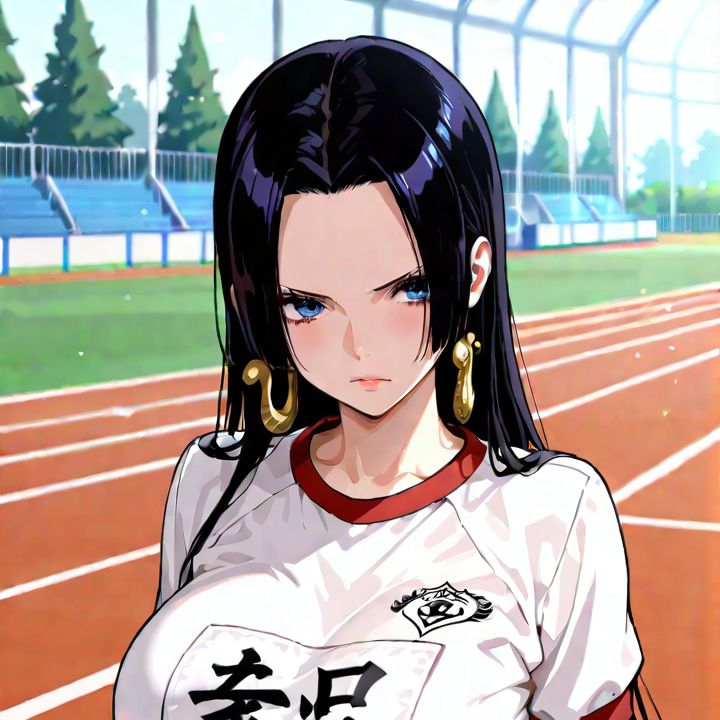 Boa Hancock, gym uniform