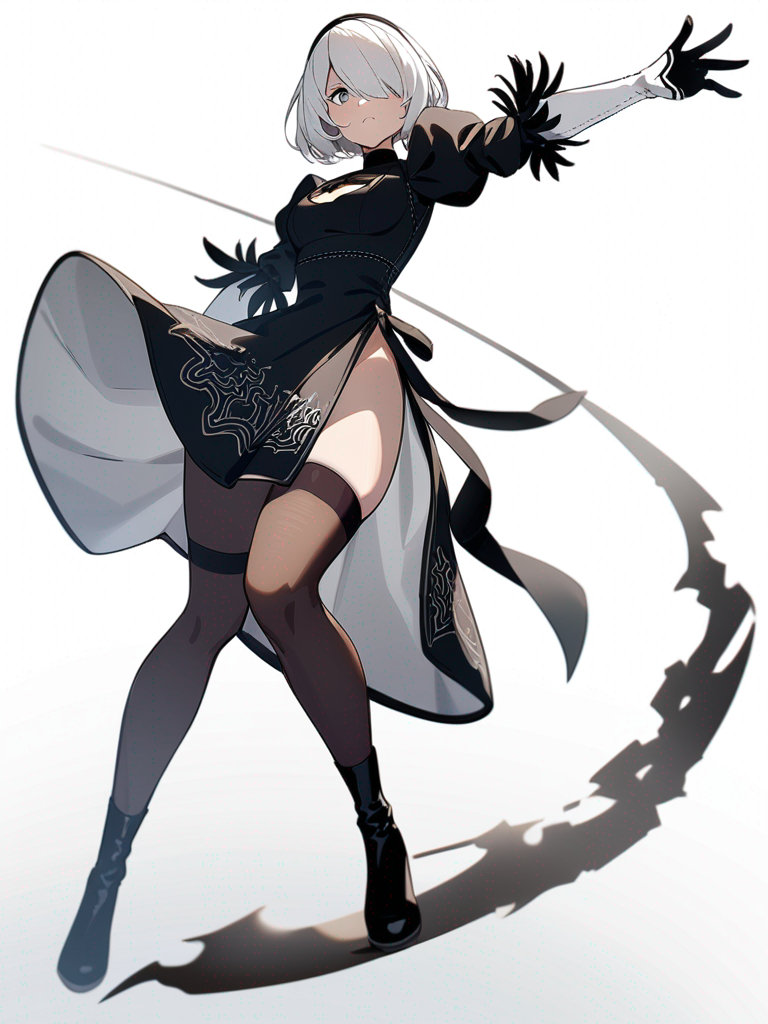 My OC 2b Nier Automata
