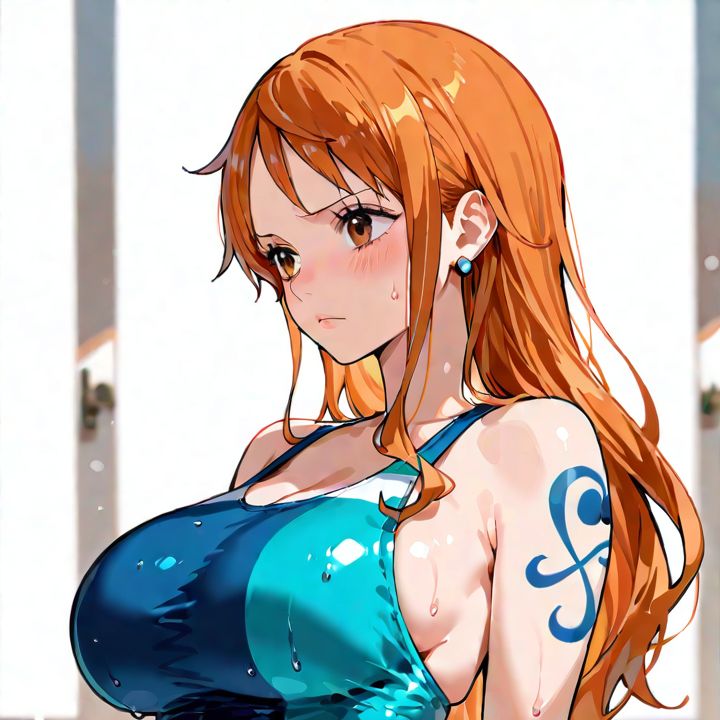 nami (one piece), one-piece swimsuit