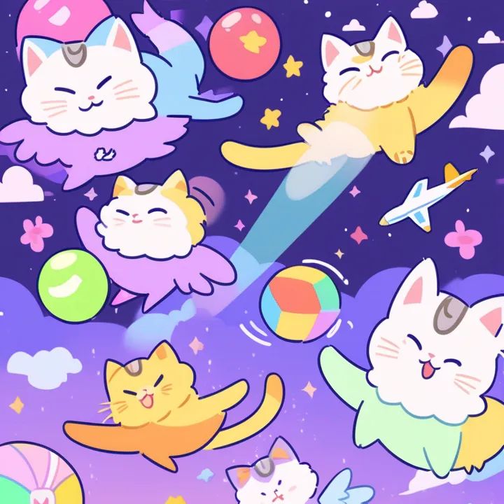 A is for Airplane, flying so high, stretch arms out like wings, cartoon airplane soaring above fluffy clouds, bright cheerful colors, B is for Bouncing ball, up to the sky, jump up and down, colorful rubber ball bouncing energetically, playful motion, C is for Cat that purrs, Meow, meow, meow!, cup hands on cheeks, cute fluffy kitten with big eyes, soft fur, friendly expression, D is for Dancing dinosaur, take a big bow, do a silly dance and bow, playful green dinosaur with a bowtie, rhythmic movement, E is for Elephant with a long, long nose!, make a trunk with your arm, gentle gray elephant with big ears, trunk raised, F is for Froggy jumping on its toes!, crouch down and hop, bright green frog with wide eyes on a lily pad, joyful leap, G is for Giggle, ha, ha, ha, hee, hee!, giggle and tickle yourself, laughing children, warm playful atmosphere