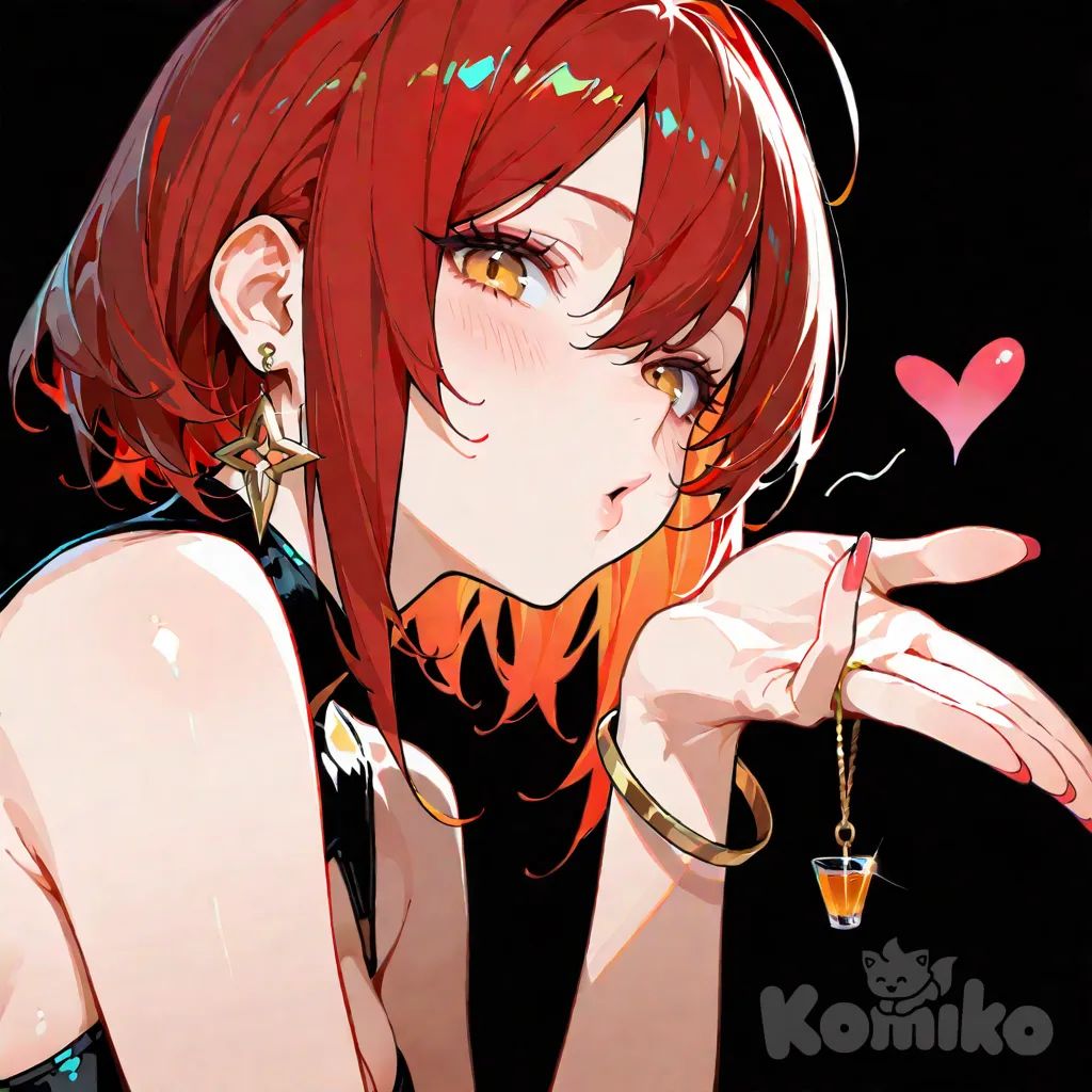 <cocktail-fairy-whiskey-z4ur>, blowing kiss, casting charm