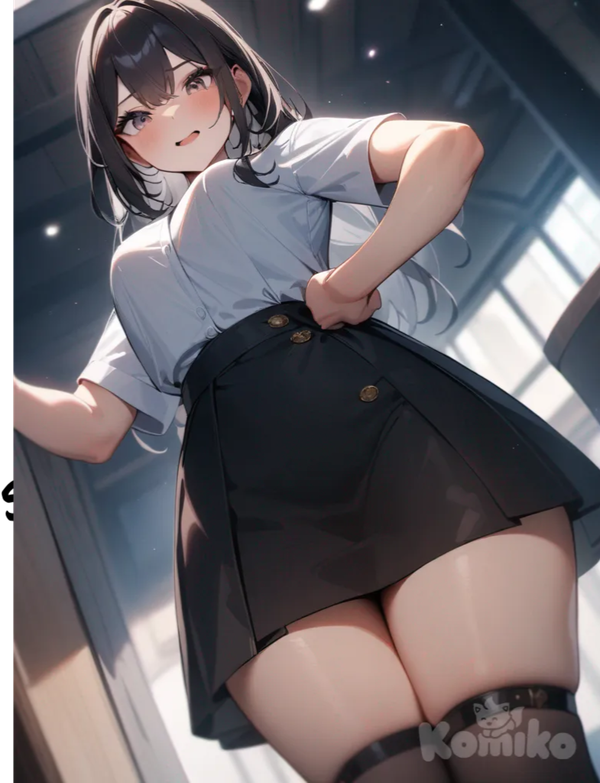 …, 1girl