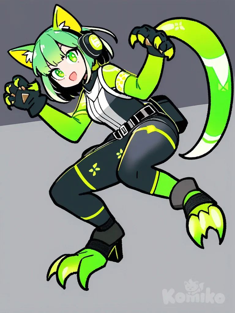 My OC Sharon Asakio (Cat Black)