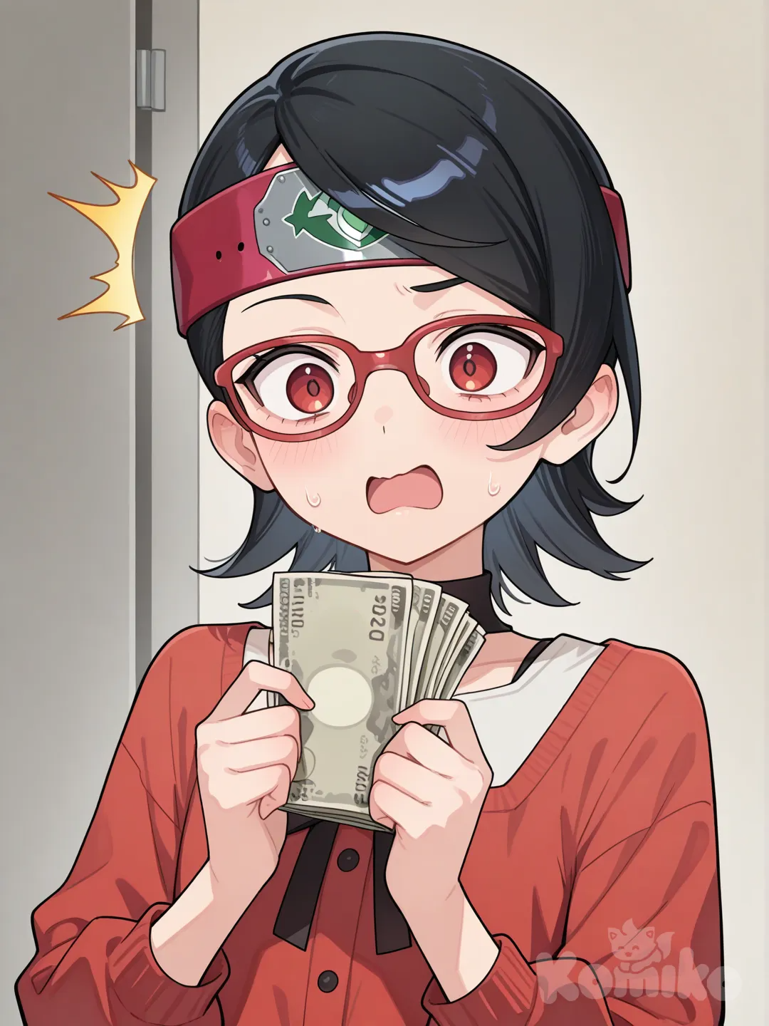 Sarada look money