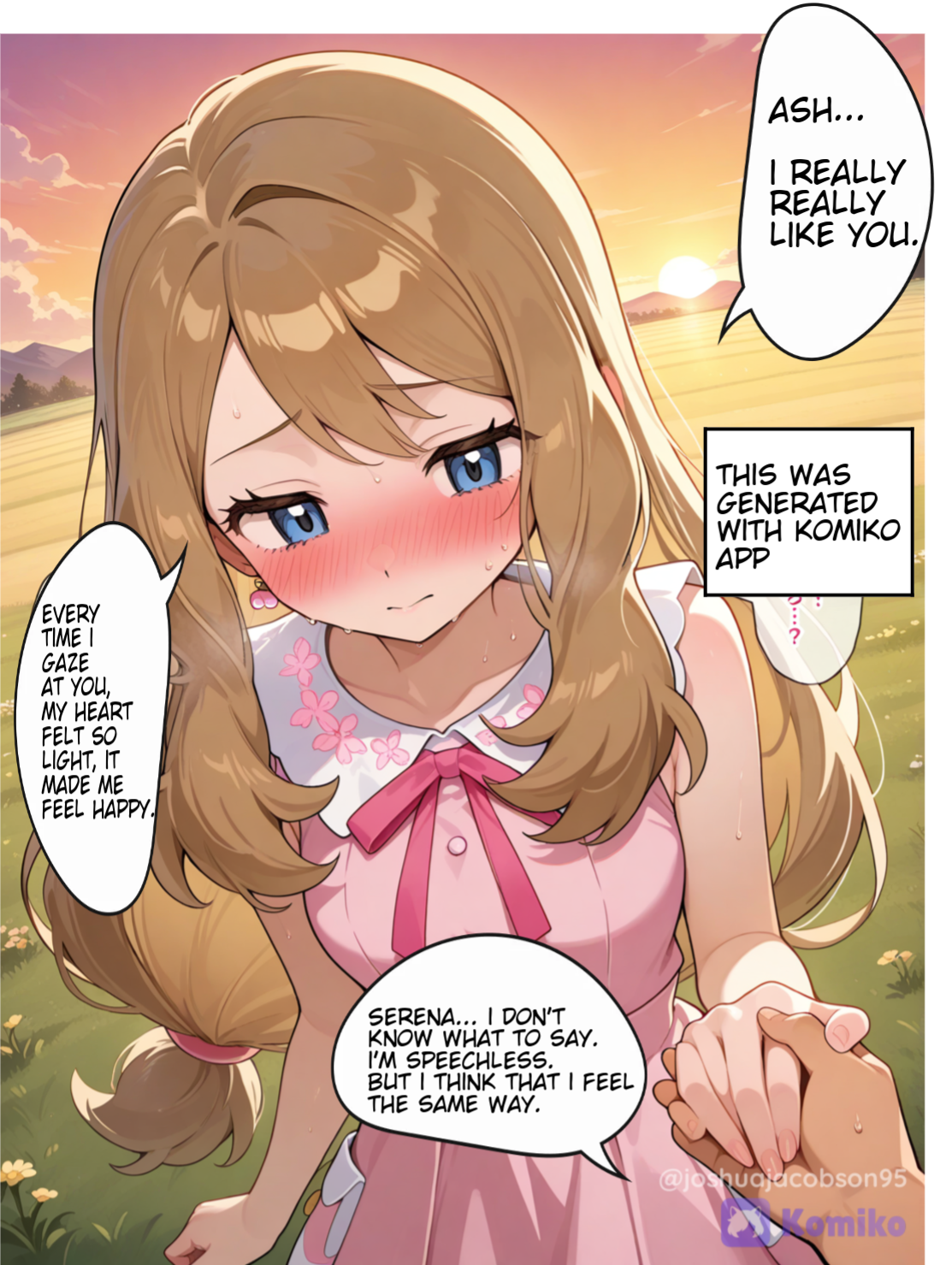 serena confessed to ash