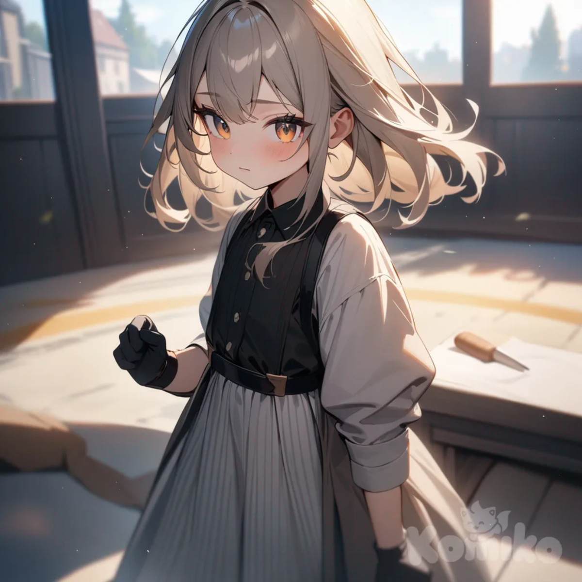 A kid