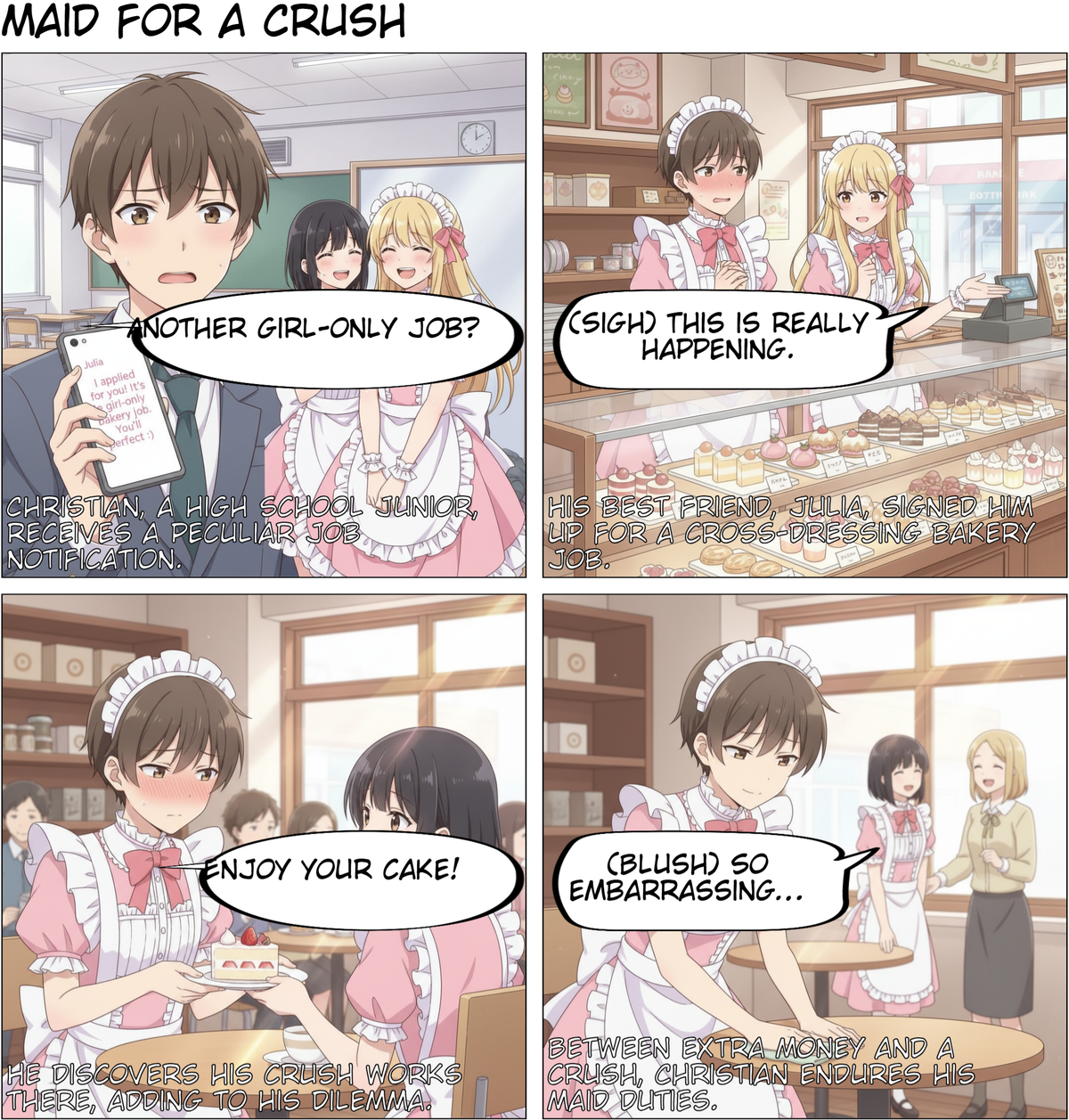 Maid for a crush
