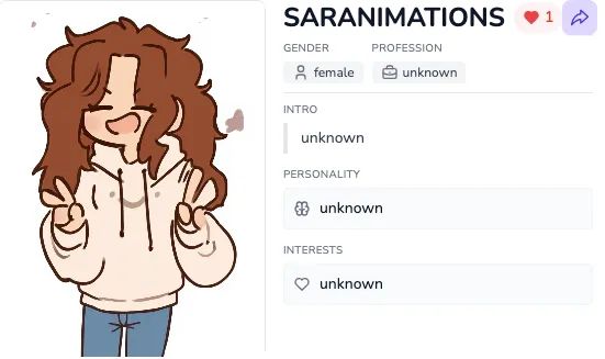 making a youtube channel  so i drew a sketch and this is what i got ahhhh she is soo cute