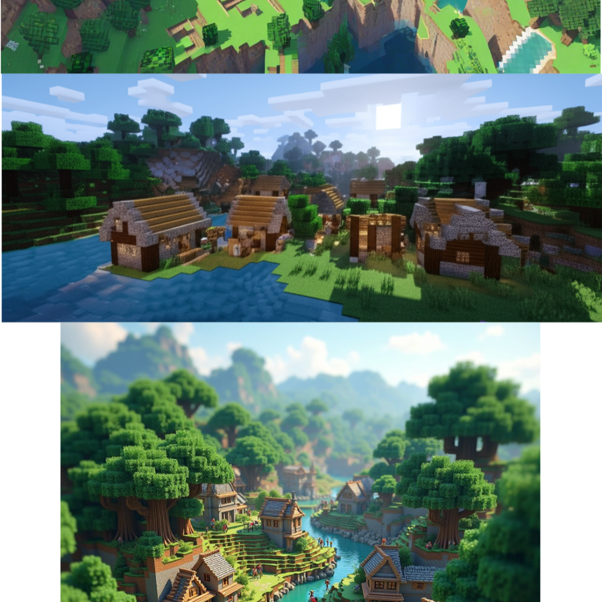 A Beautiful Minecraft World