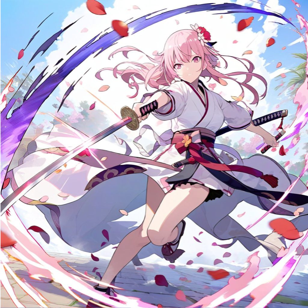 prompt: sword swings