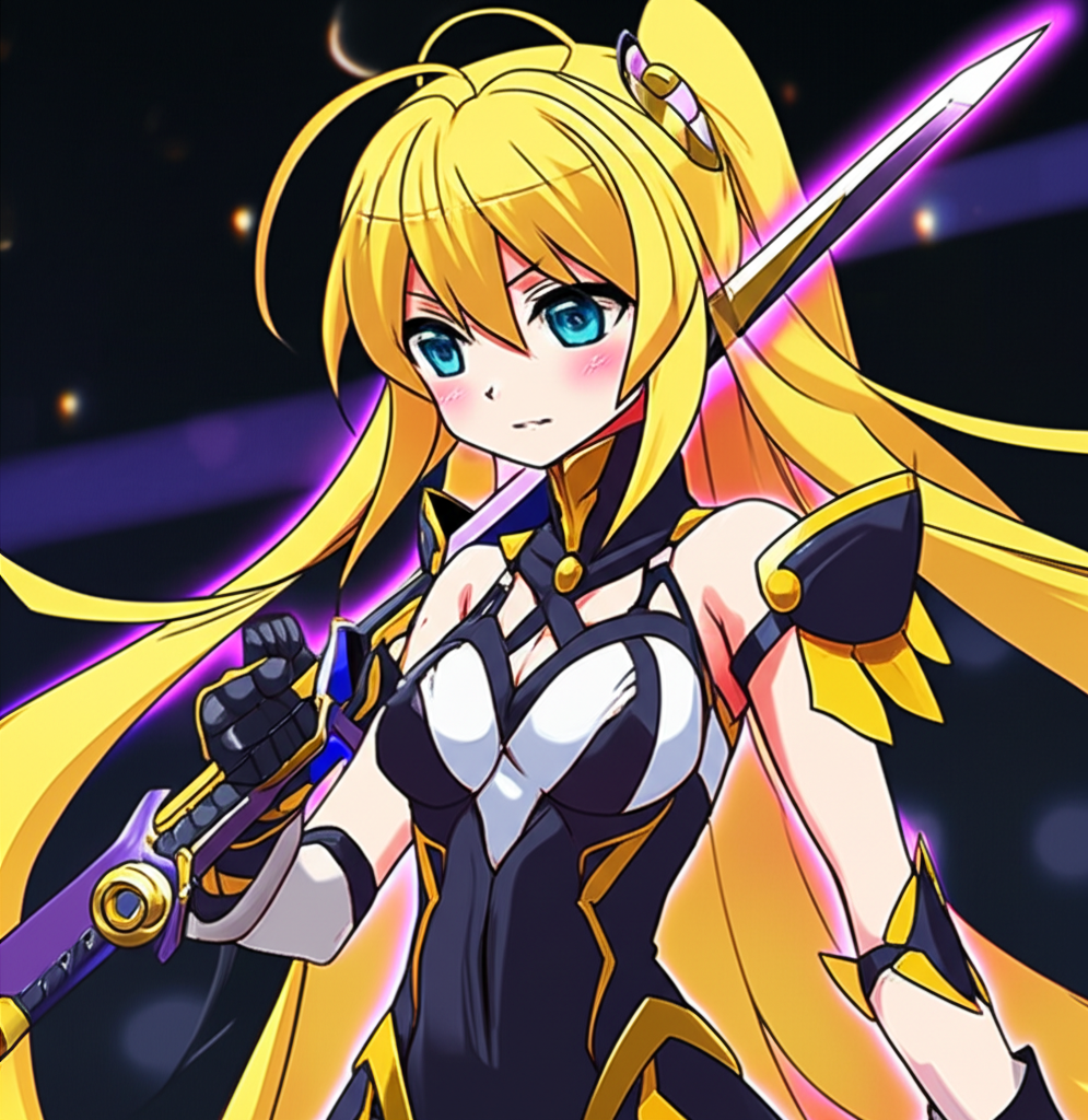 Star warrior girl