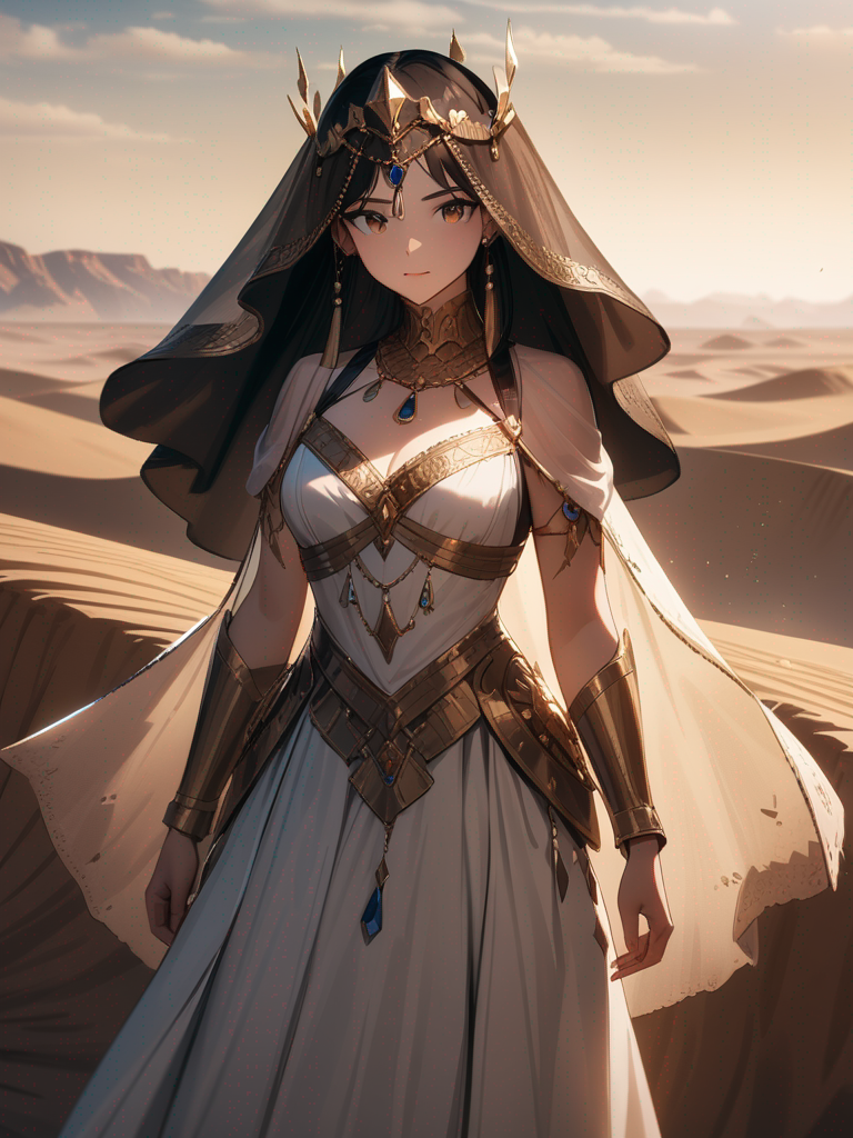 Desert Goddess 🏜️ #MysticalVibes