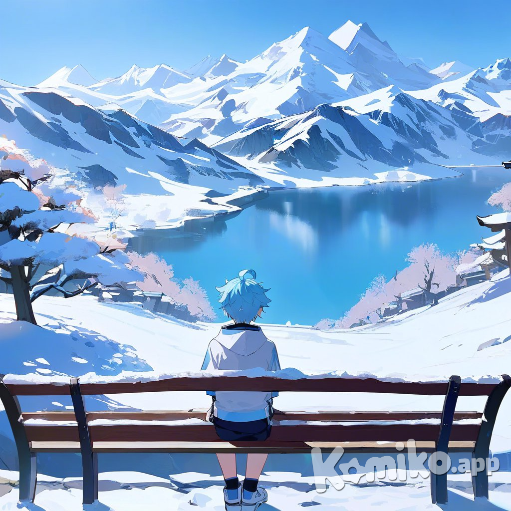Snowy Mountain View
