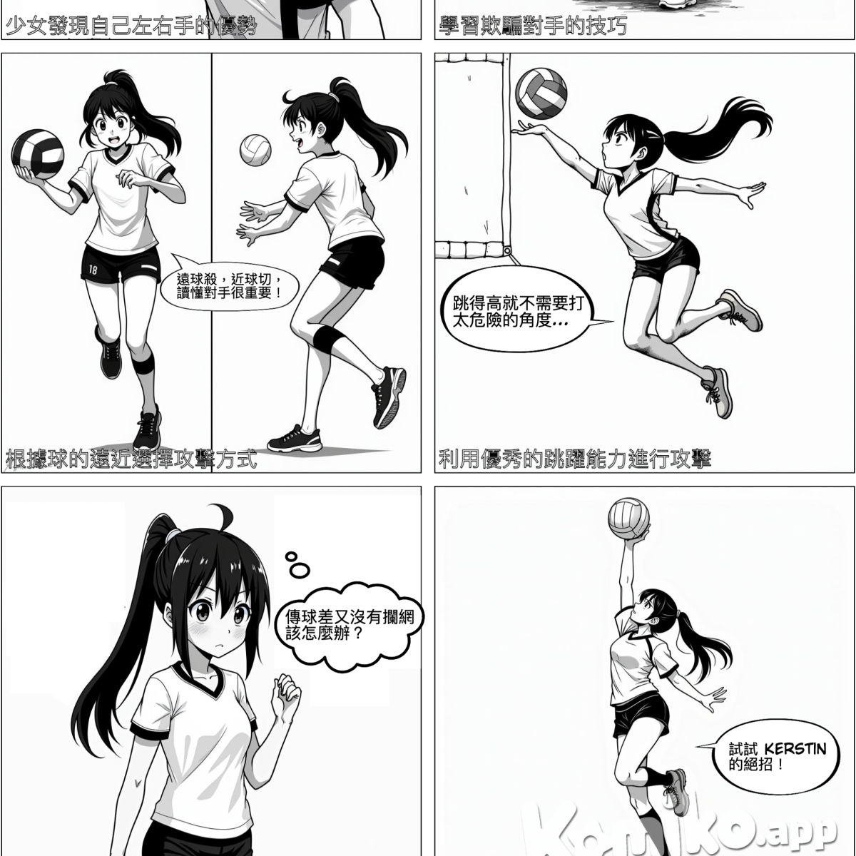 Beach girl's analys on skills