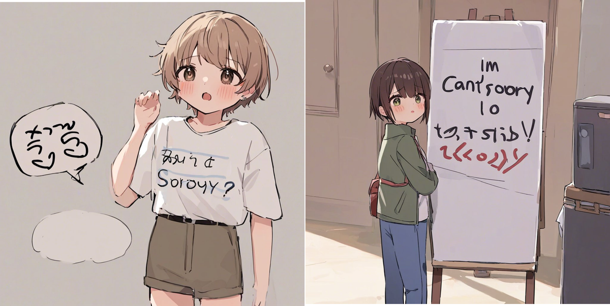 Don't apologize anymore