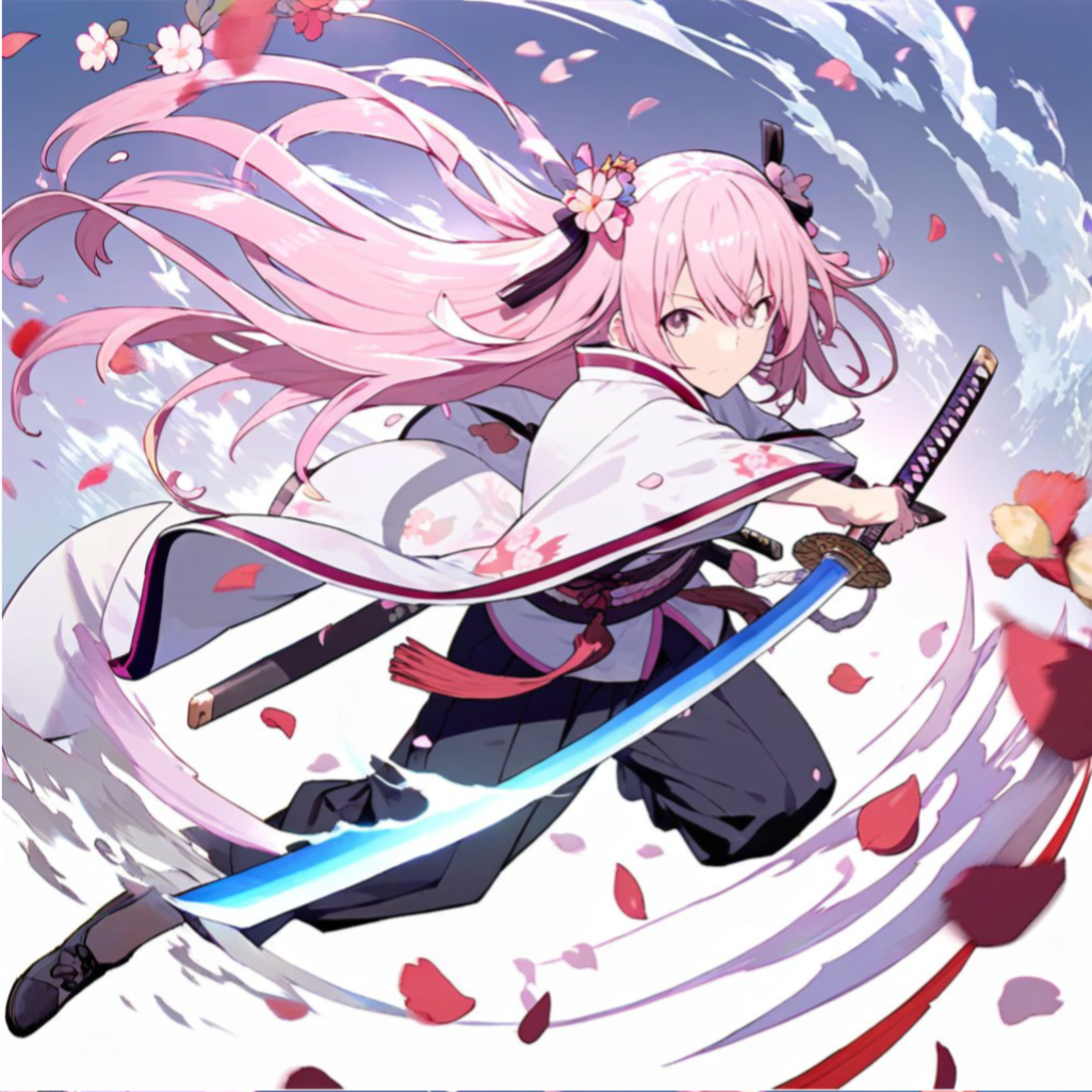prompt: sword swings