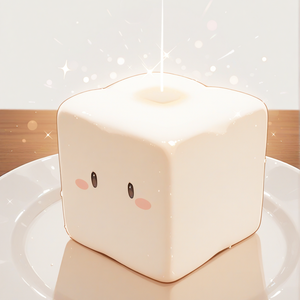sparkly marshmallow
